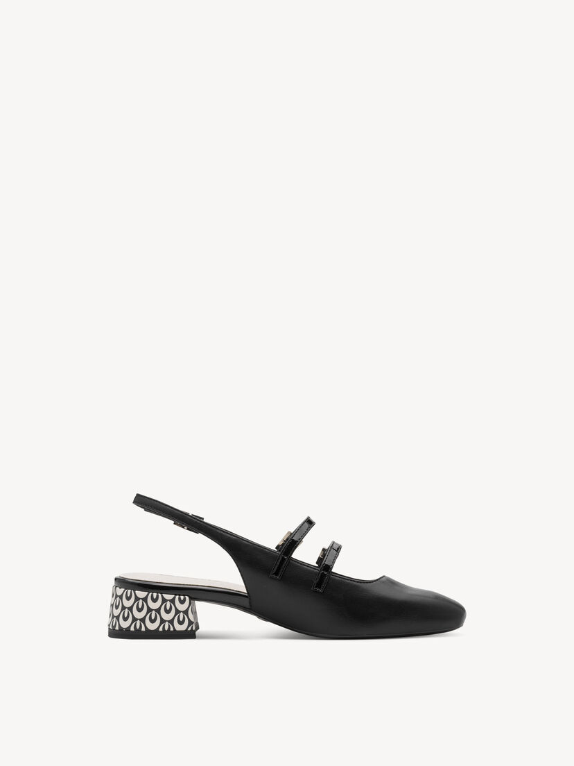 Slingpumps - zwart