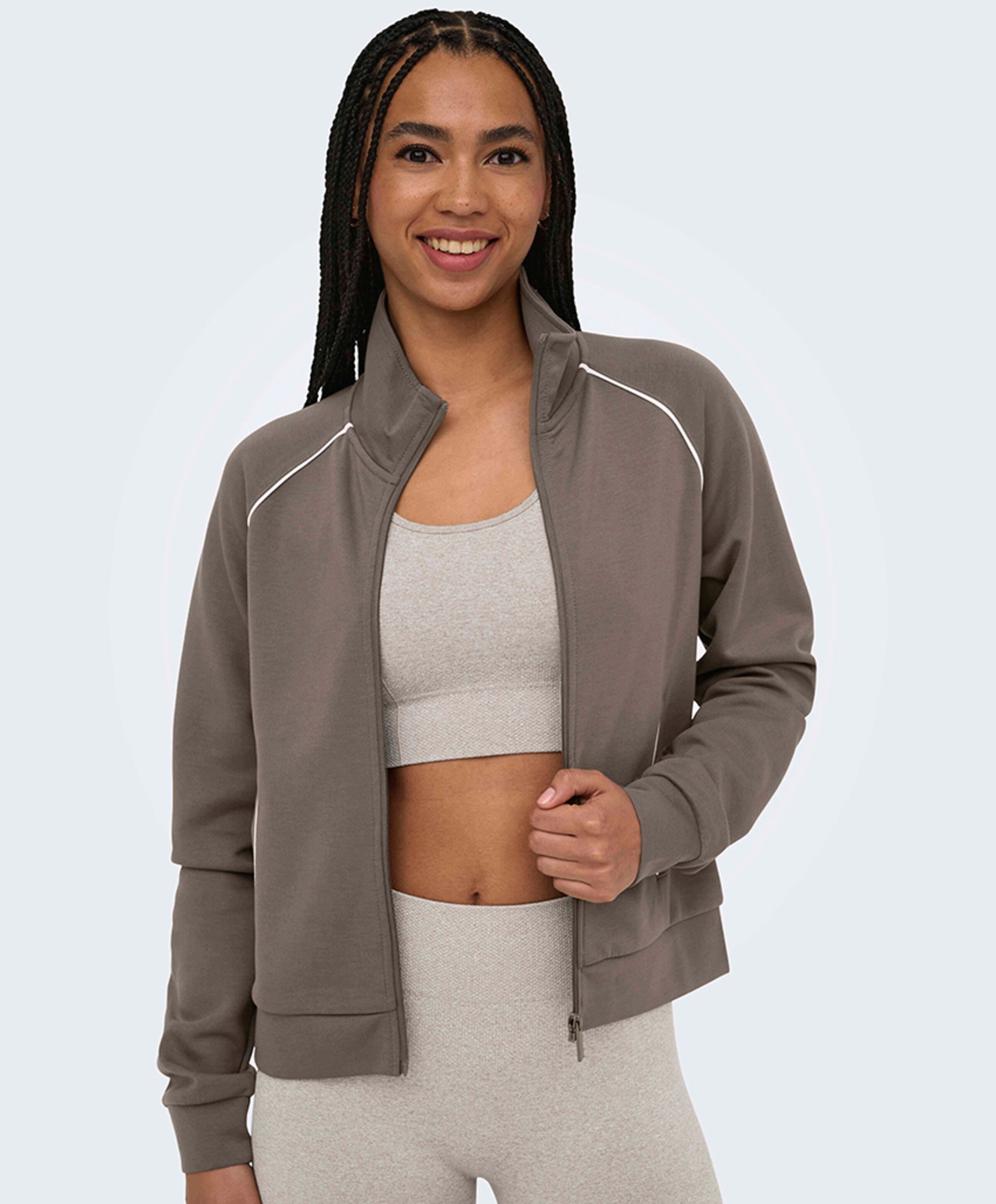 Only play Dames vest grijs