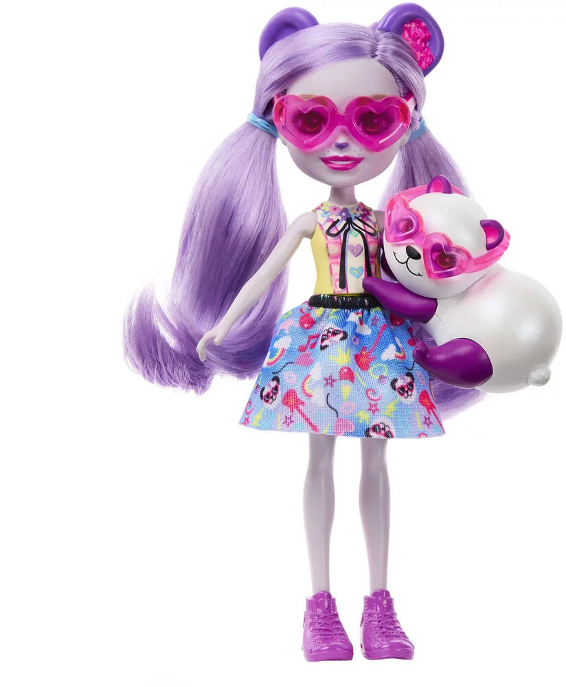 ENCHANTIMALS - BETES CITADINES - POUPEE VIOLETTA PANDA