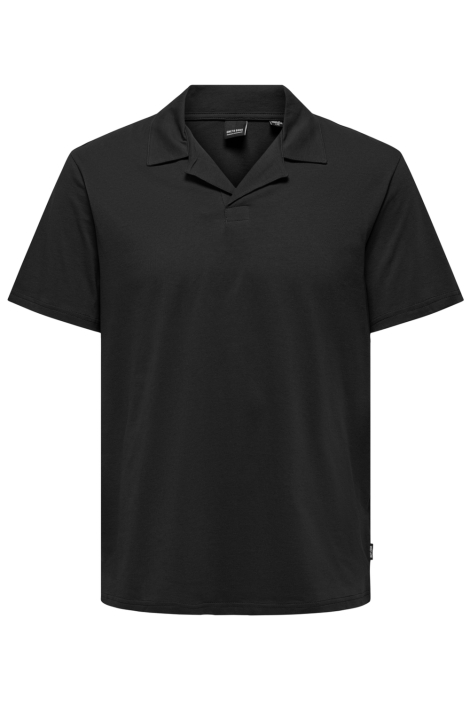 Only & Sons zwarte heren polo