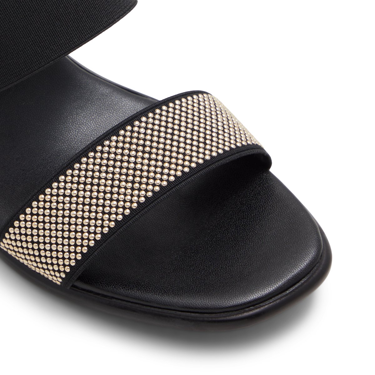 ITALIAN SHOEMAKERS-Buttonsage-Sandales à bride arrière - Talon Bloc - Noir