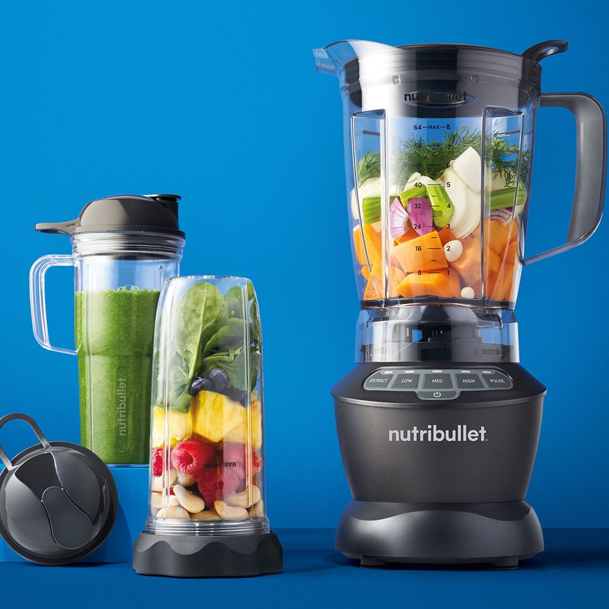 Nutribullet NBF500DG Combo Blender, grå