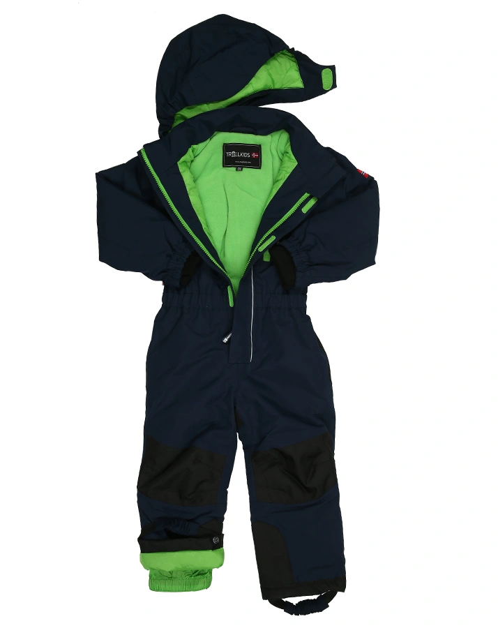 SchneeanKids ISFJORD in navy/grün