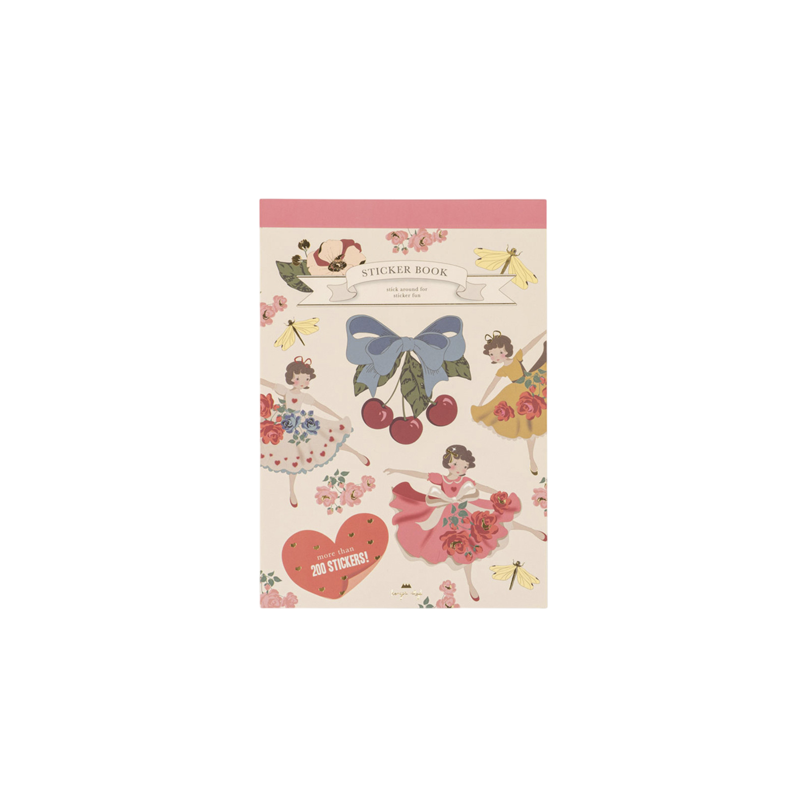Stickerheft A Sticker A Day Pink