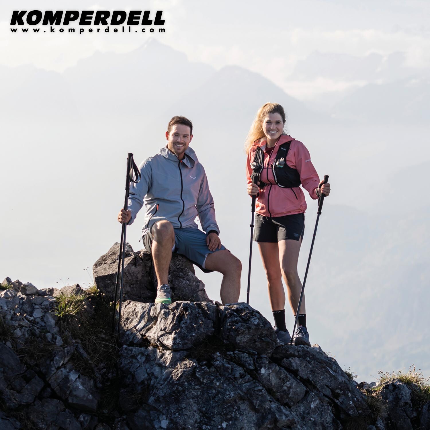 Komperdell FX Lite Ti Vario (pair)