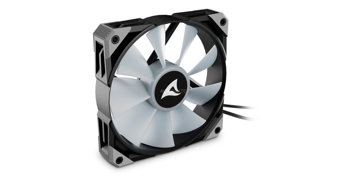 SharkoonRebel F50 PWM RGB case fan  (Zwart, 120 x 120 x 25 mm)