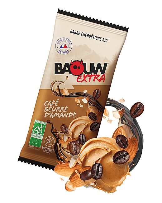 BAOUW - BARRE EXTRA BIO CAFE BEURRE D'AMANDE 50 G