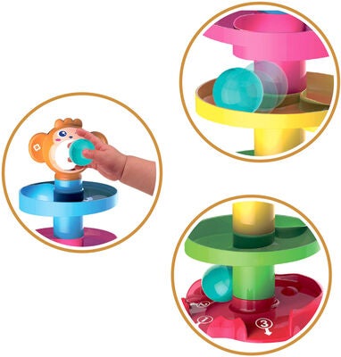 Scandinavian Baby Products Twisted Ball Tower Aktivitetsleke
