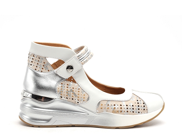 Fugitive escarpins femme viffy blanc