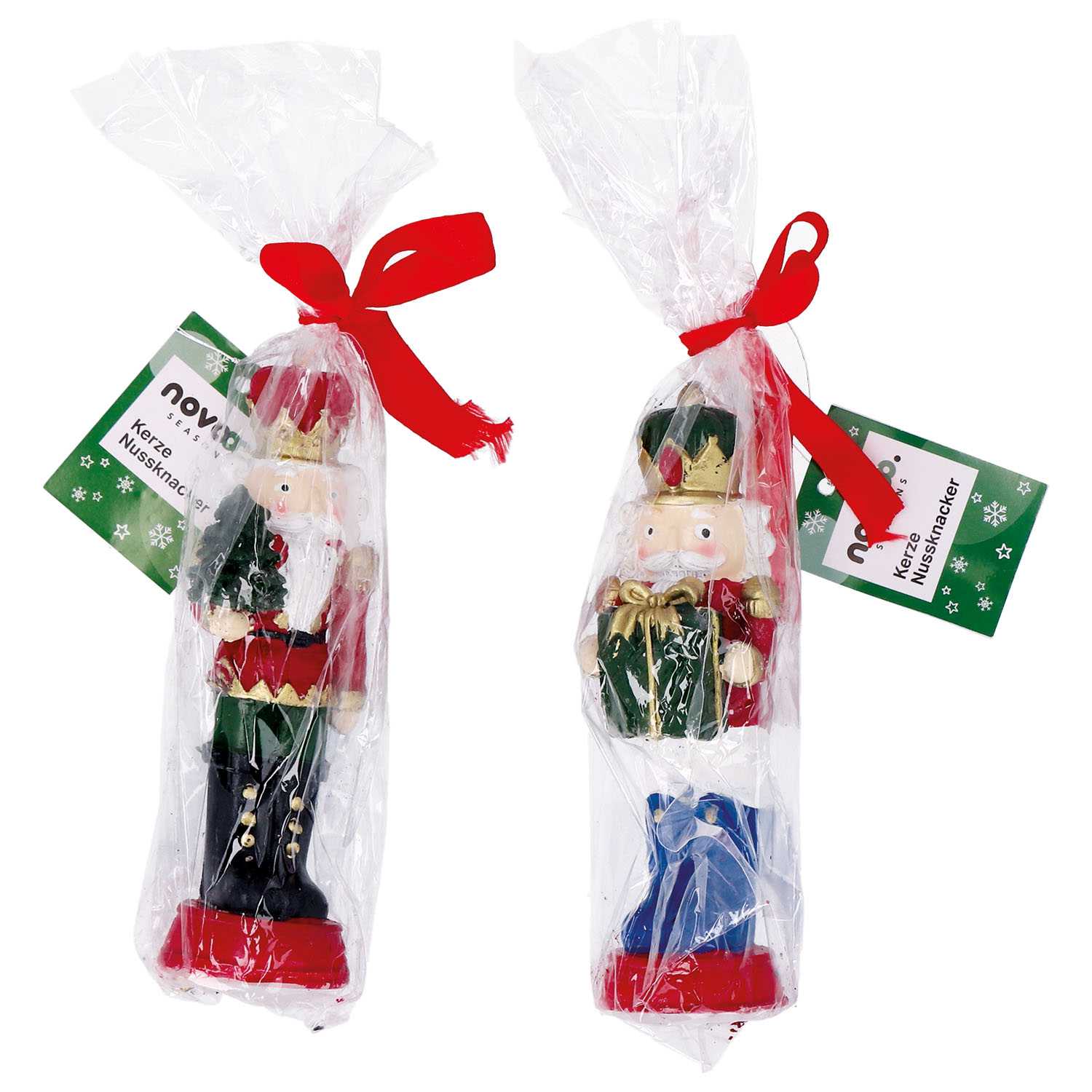 Kerze Figur Nussknacker H=14,5cm 2fach