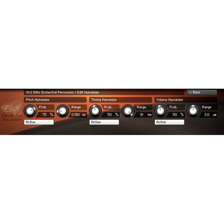 VIR2 Elite Orchestral Percussion software plug-in