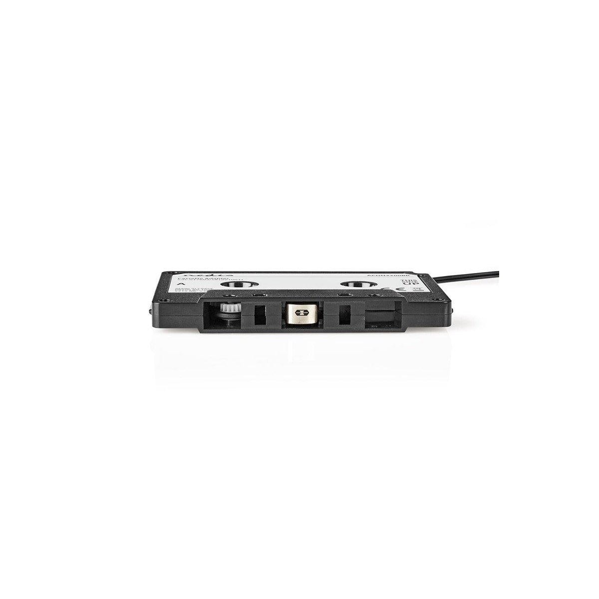 Nedis Bilstereo Aux Cassette Adapter | 3.5 mm | Kabellengde: 1.00 m | Sort