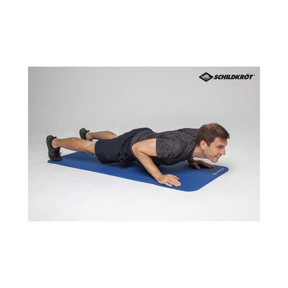 Schildkröt Fitnessmatte 185x 61x 1.0cm ocean-blue mit Tragegurt