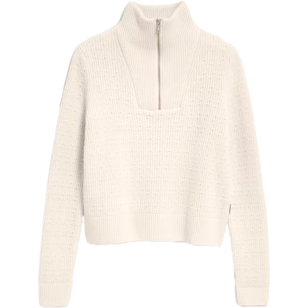 Armedangels Tulipaa Pullover Damen oatmilk