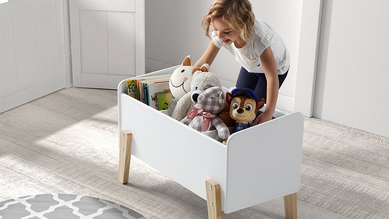 Speelkoffer Kiddy wit