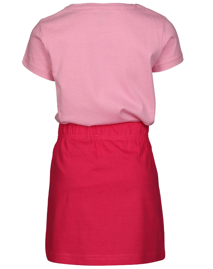 T-Shirt MAGIC HORSES mit Rock in rosa/magenta