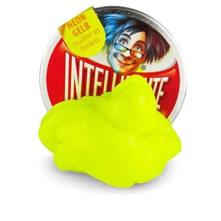Trendbuzz Intelligente Knete, klein neon gelb leuchtet im Dunkeln