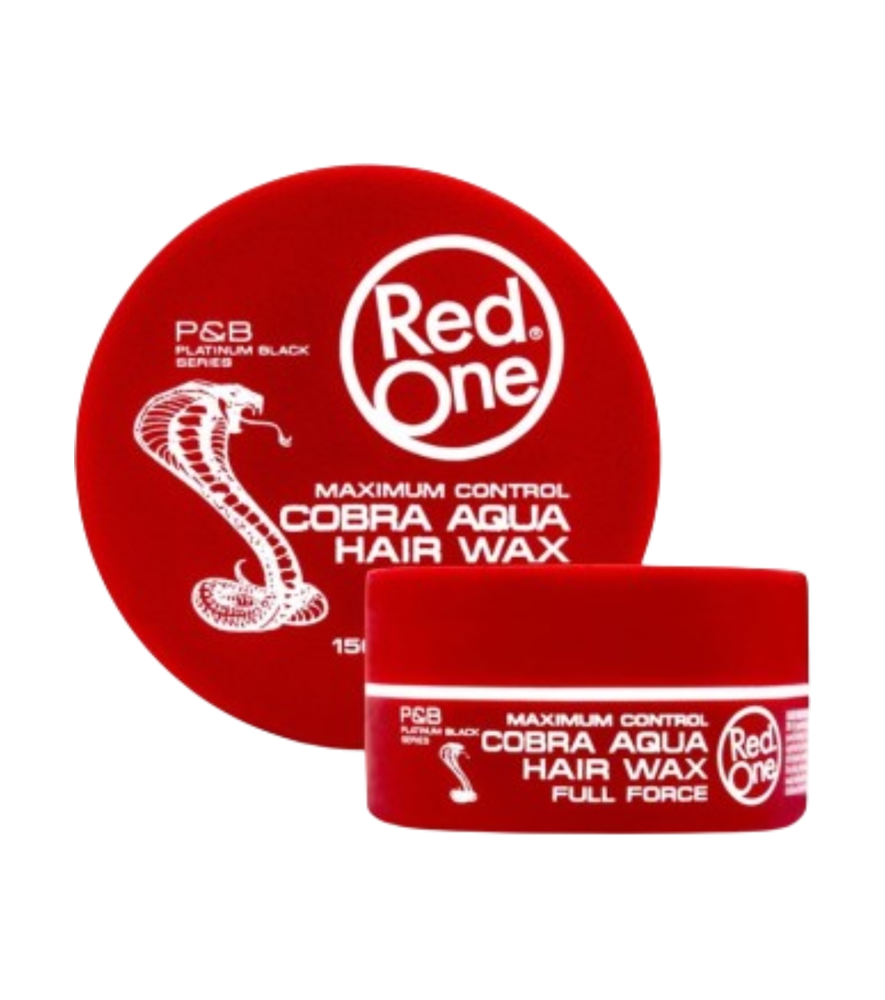 Red One - Cera para modelar cabelos Cobra Aqua Hair Wax Red