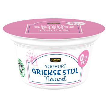 Jumbo Yoghurt Griekse Stijl 0% vet 150g