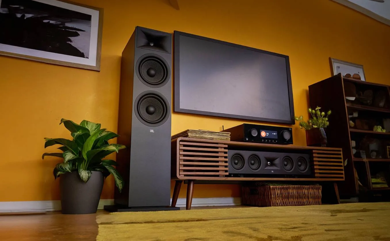 JBL 280F Bois noir (la paire) Enceintes colonne