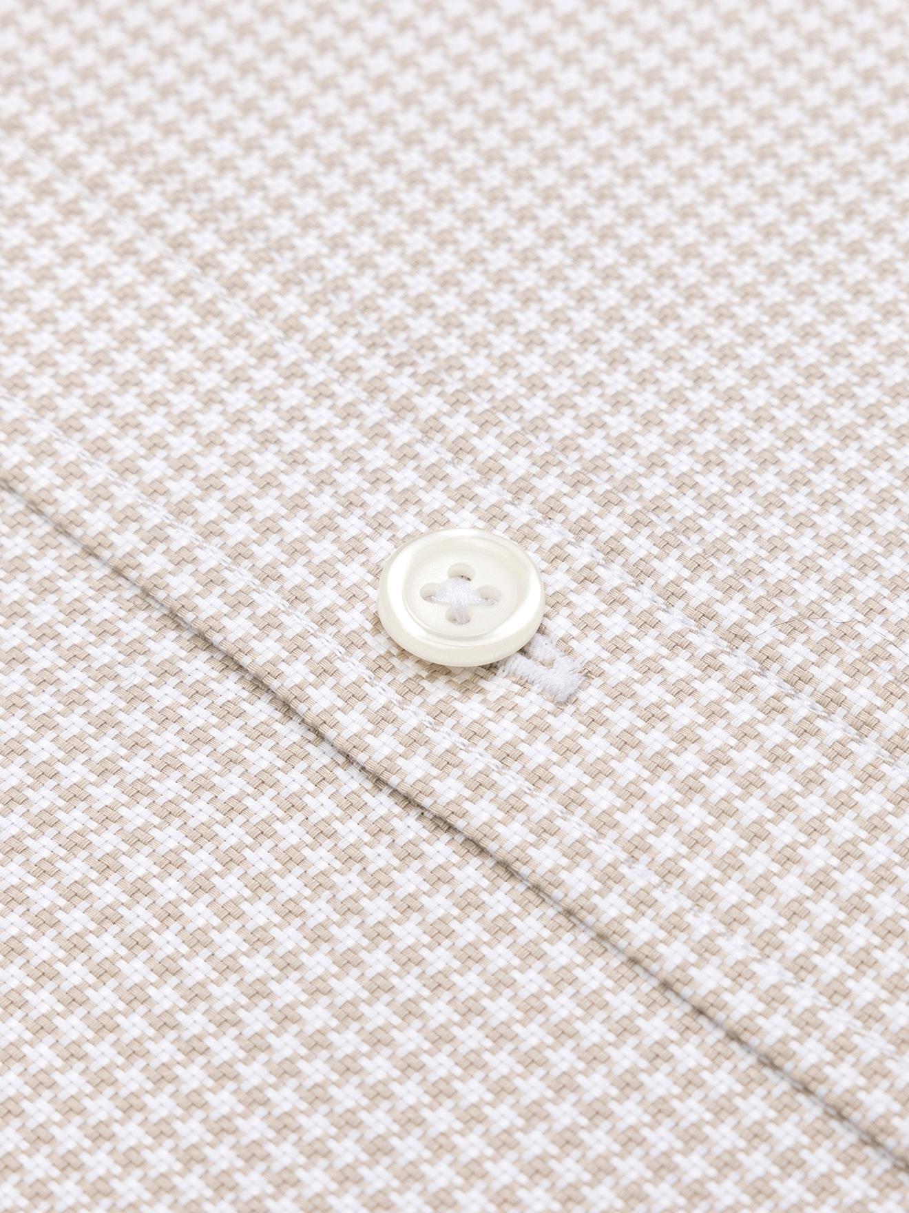 Chemise Alvin en natté beige