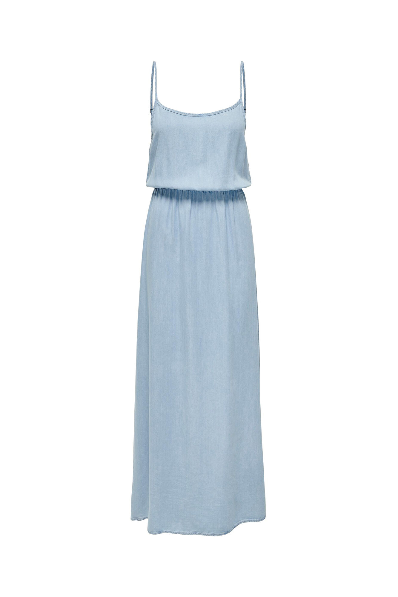 vestido longo de tencel