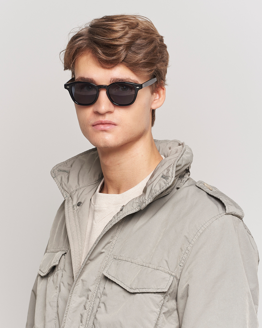 Eyevan 7285 Byron Sunglasses Black