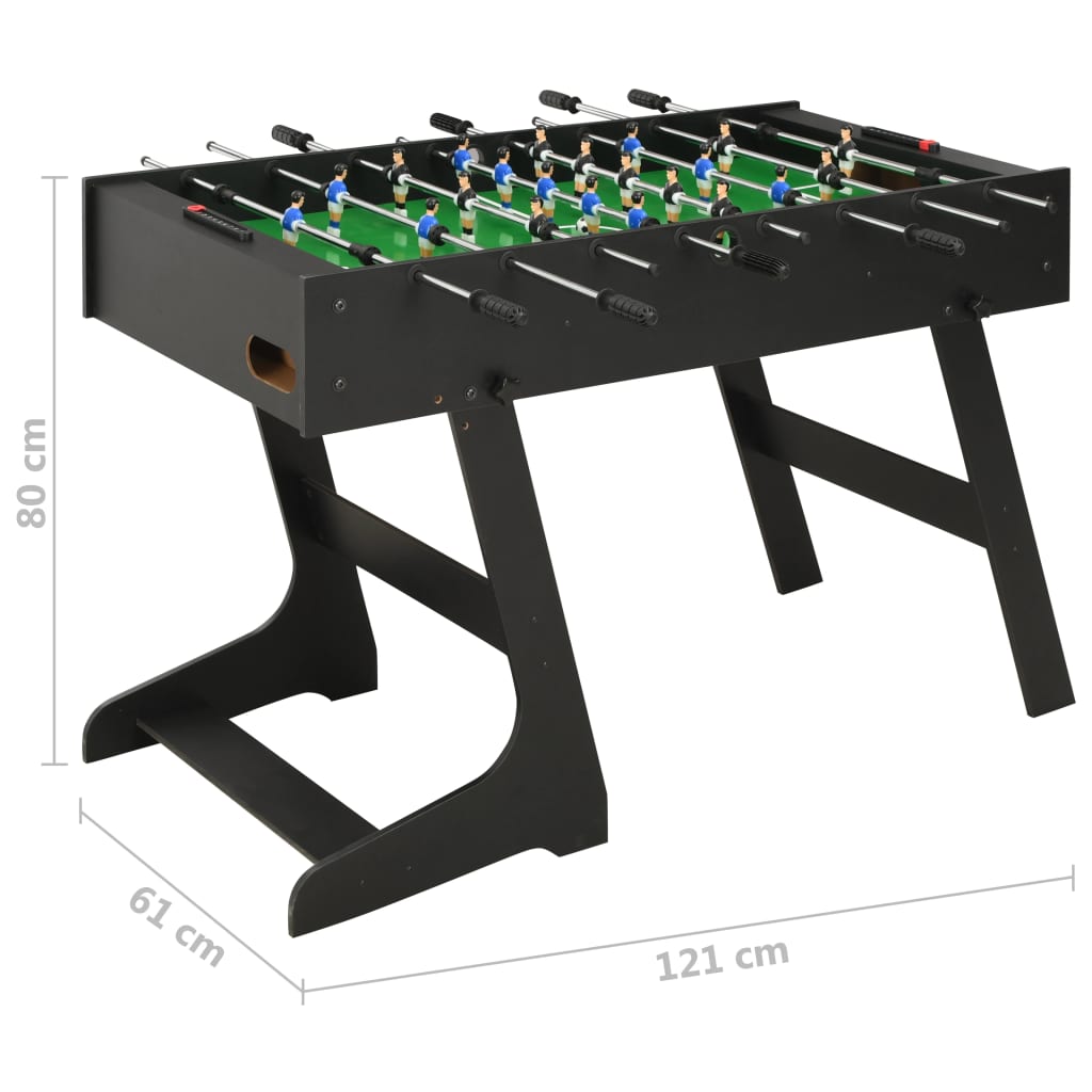 Mesa de pebolim Vidaxl para sala de jogos familiar