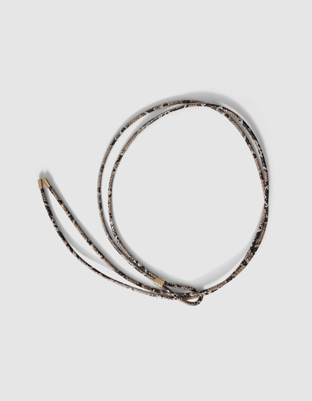 Snake Strap Riem Lichtbruin