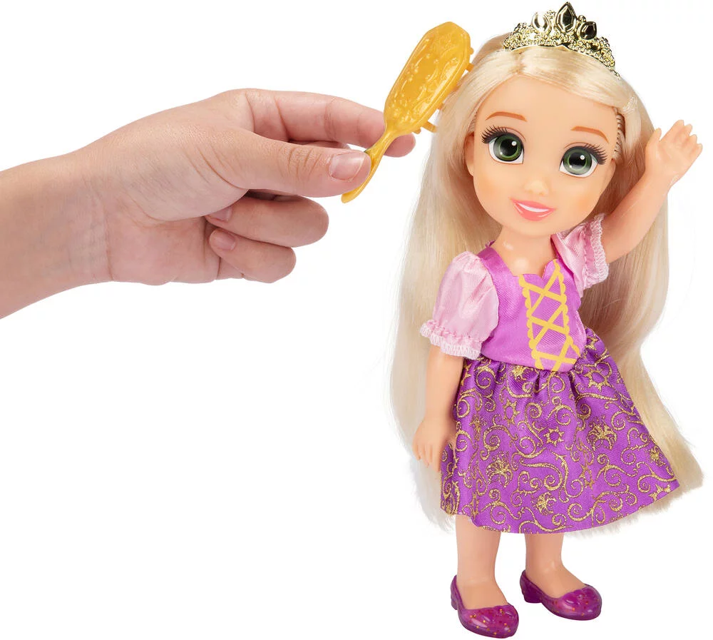 DISNEY PRINCESSES - POUPEE RAIPONCE ET MAXIMUS 15 CM