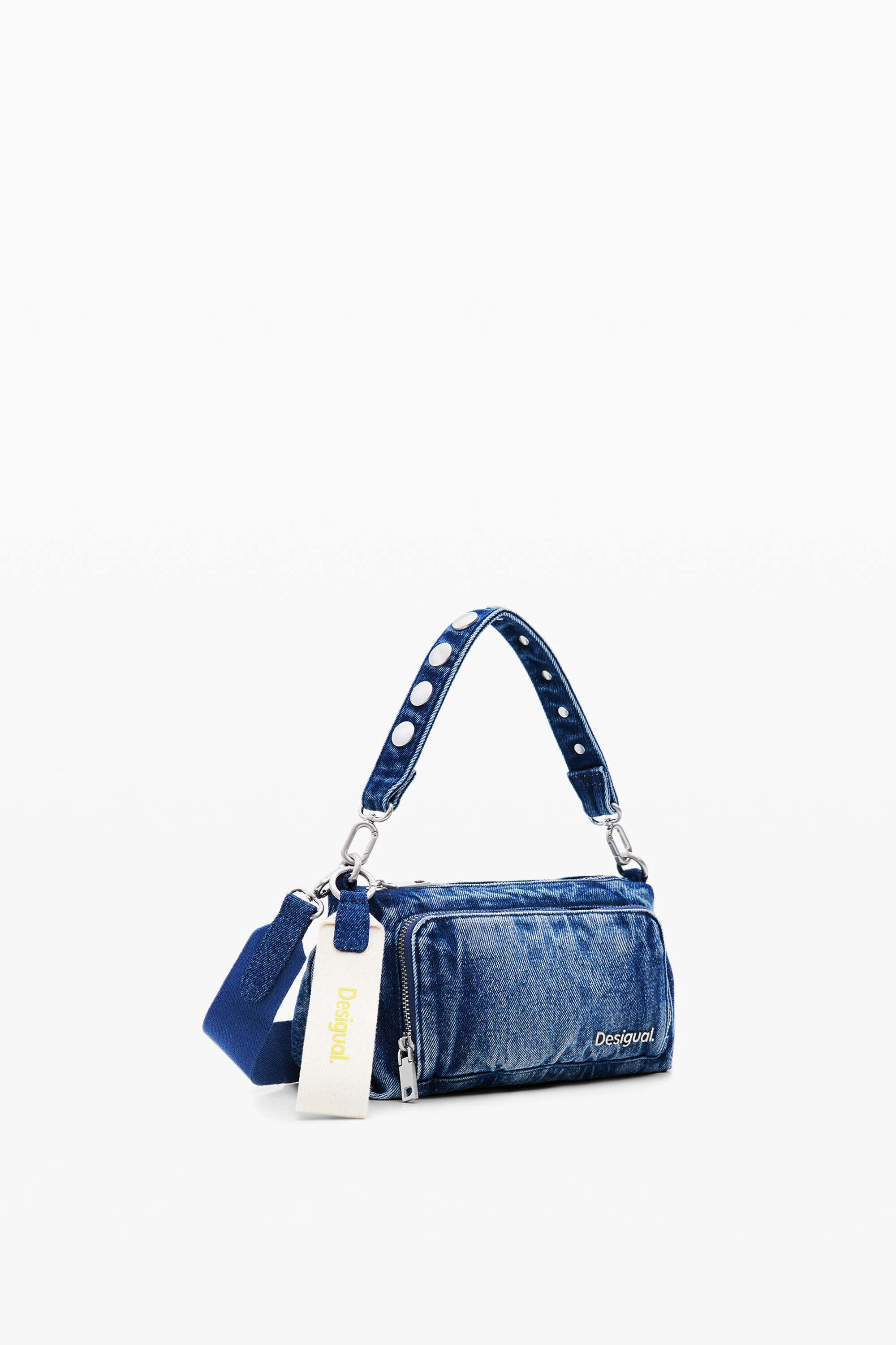 Bolsa bandoleira tamanho P em jeans