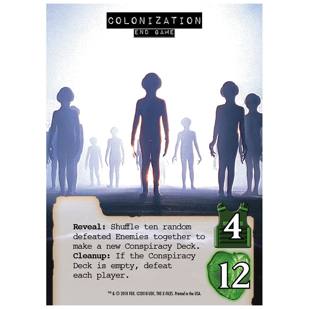 Legendary Encounters: The X-Files Deck Building Game