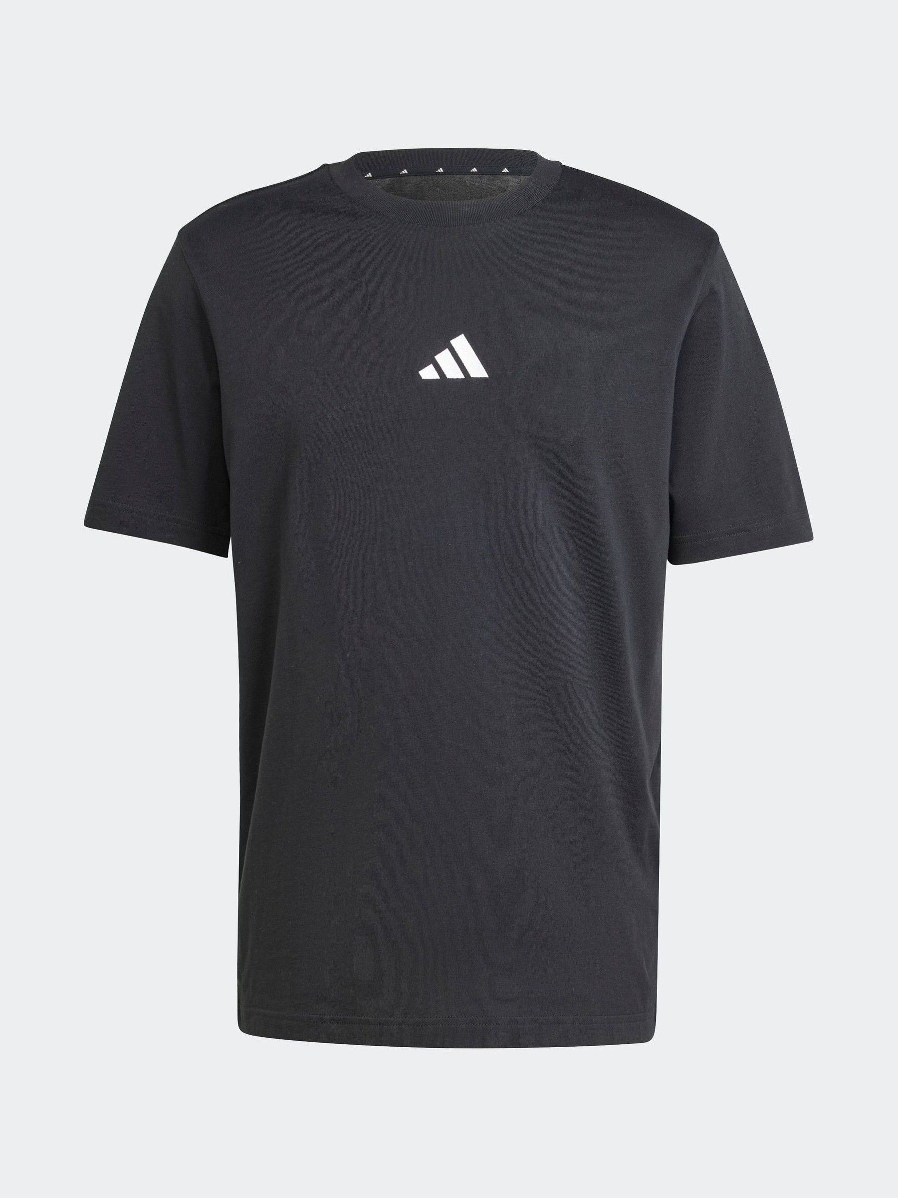 Zwart - adidas Small Essentials Logo Single Jersey T-Shirt