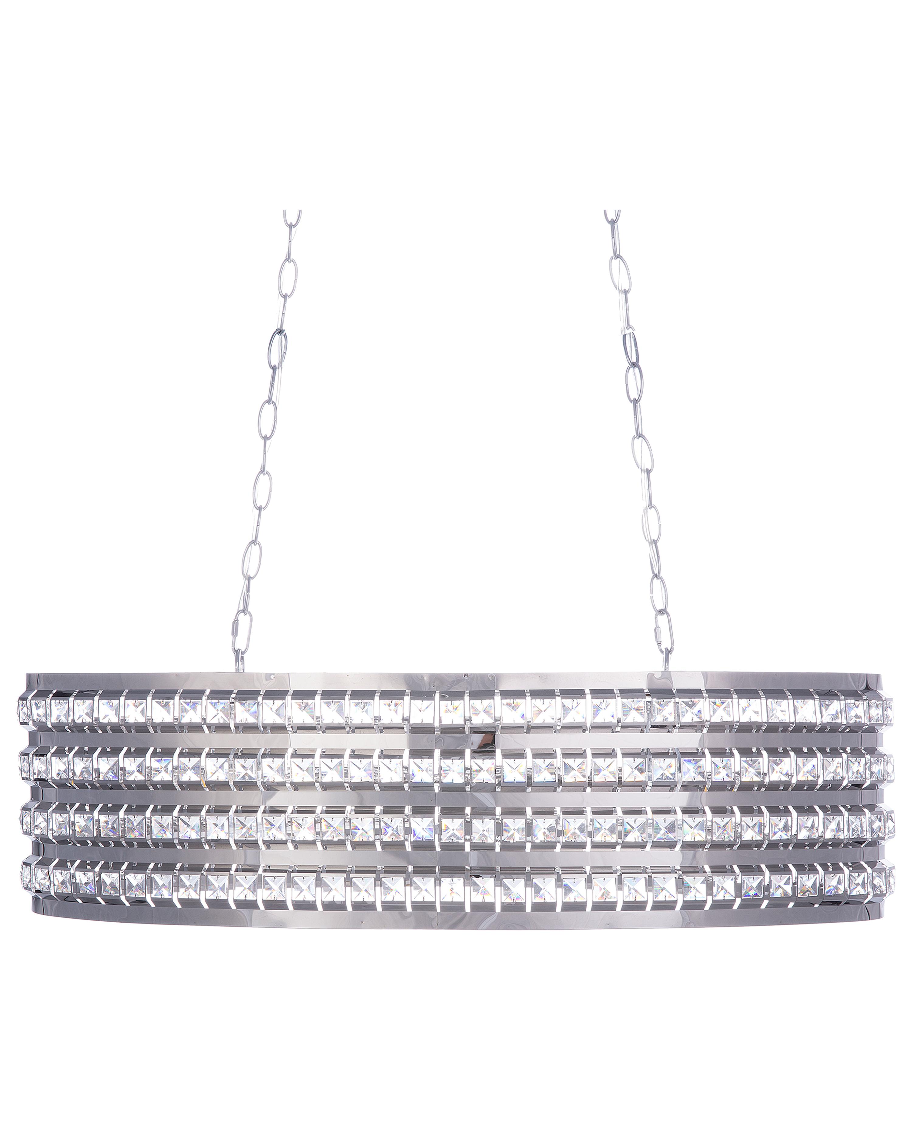 Hanglamp CAVONE Kristal Zilver
