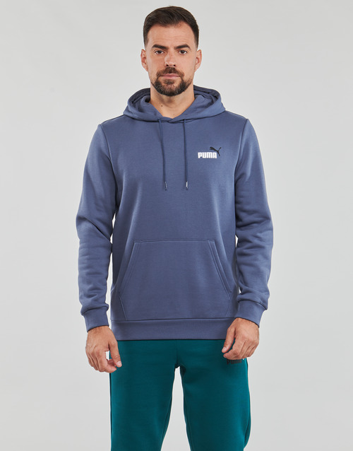 Puma - ESS  2 COL SMALL LOGO HOODIE FL - Bleu