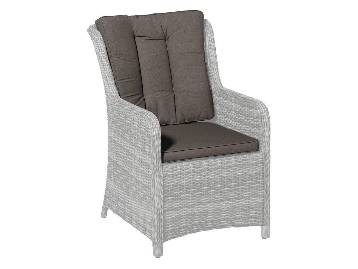 Madison Oxford taupe outdoor wicker stoelkussen
