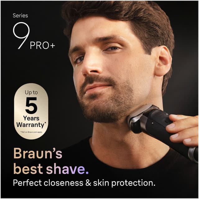 Braun Series 9 PRO+ barbermaskine 9655cc (grå)