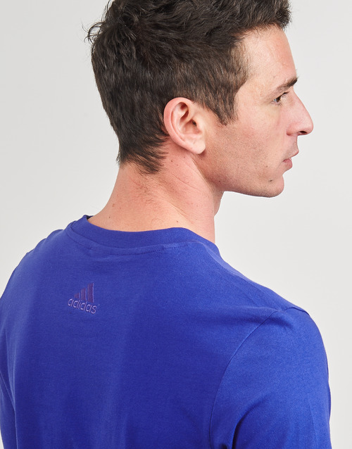 Adidas Sportswear - M BL SJ T - Bleu / Blanc