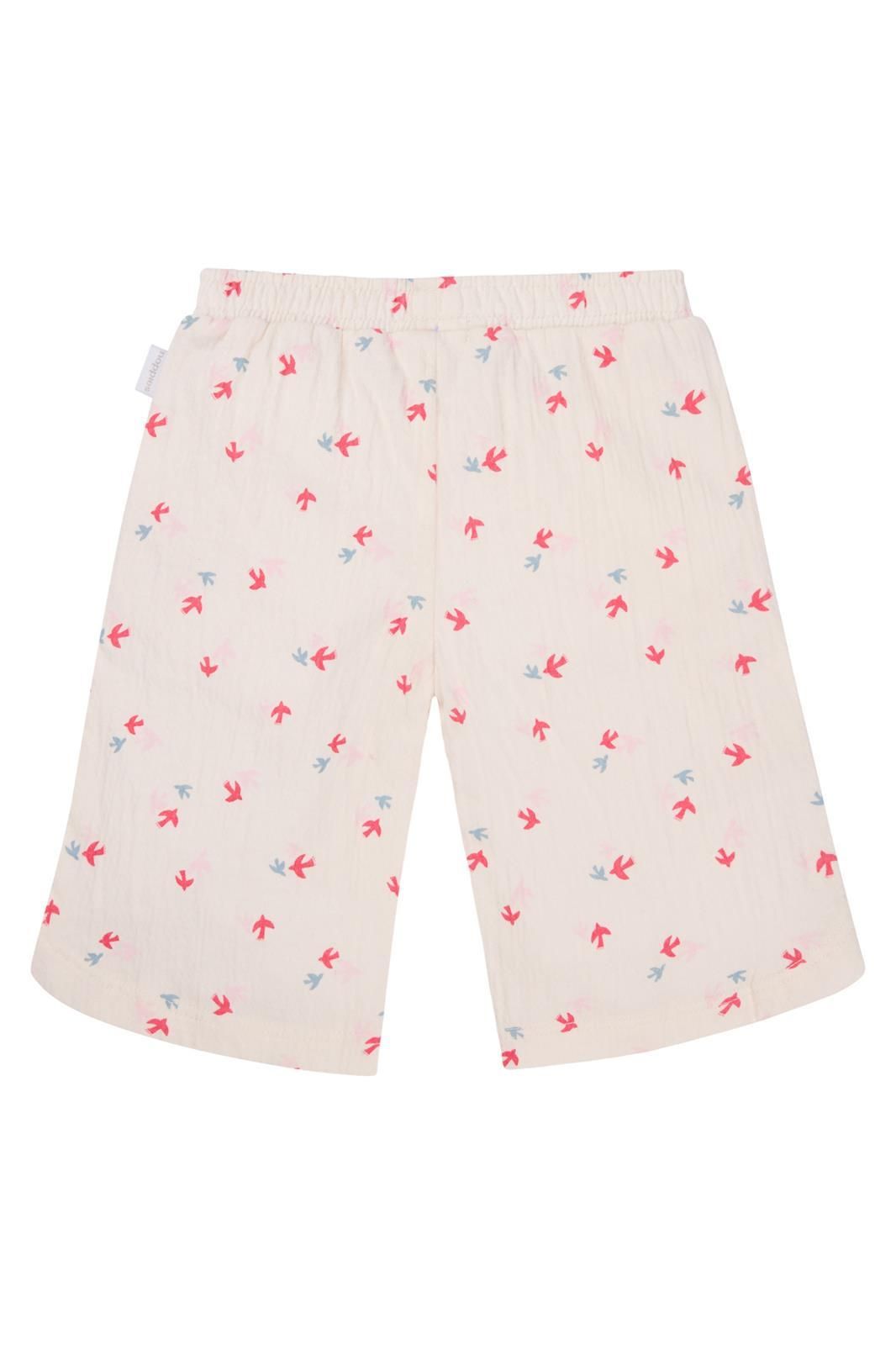Noppies Baby Broek Morada - Animals pattern Off white