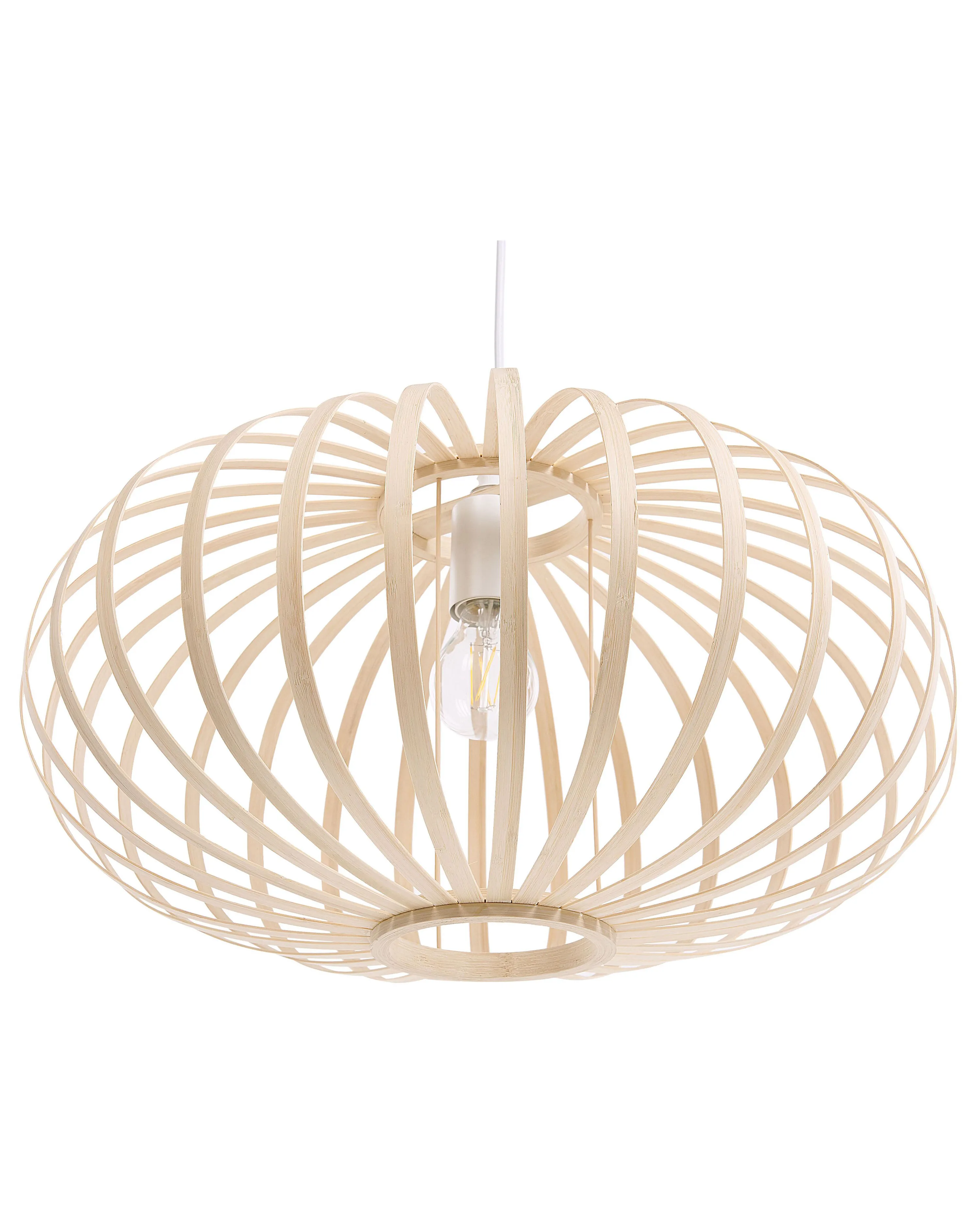 Hanglamp HAVEL Bamboehout Lichtbruin