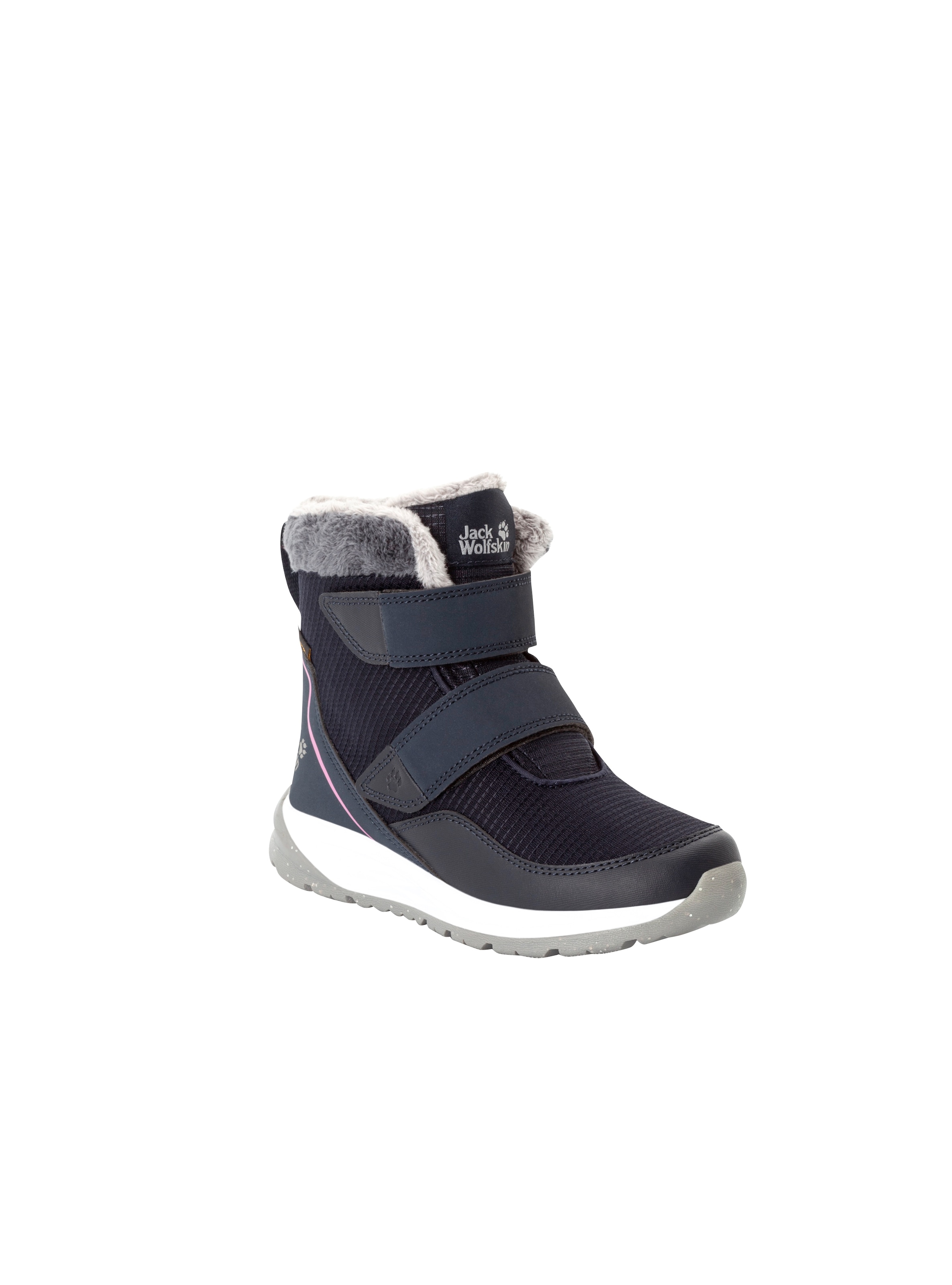 Jack Wolfskin Winterstiefel »POLAR WOLF TEXAPORE MID VC K«  Snowboots, Winterboots, Winterschuhe, wasserdicht und gefüttert