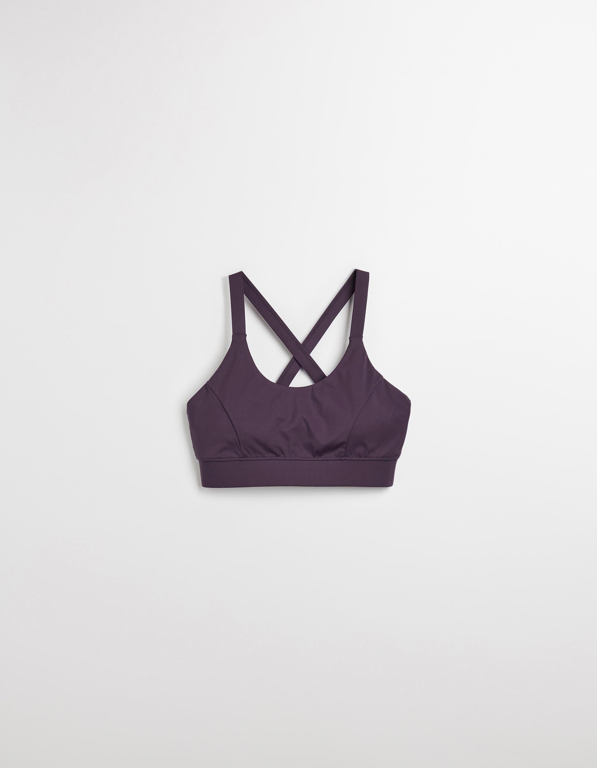 Top de Desporto, Mulher, Roxo Escuro