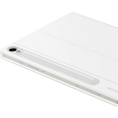 Housse Tablette Samsung Book Cover Keyboard pour Galaxy Tab S10FE / Tab S9 / Tab S9FE - Blanc