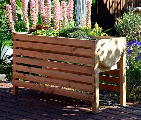 Hochbeet, XL, naturfarben