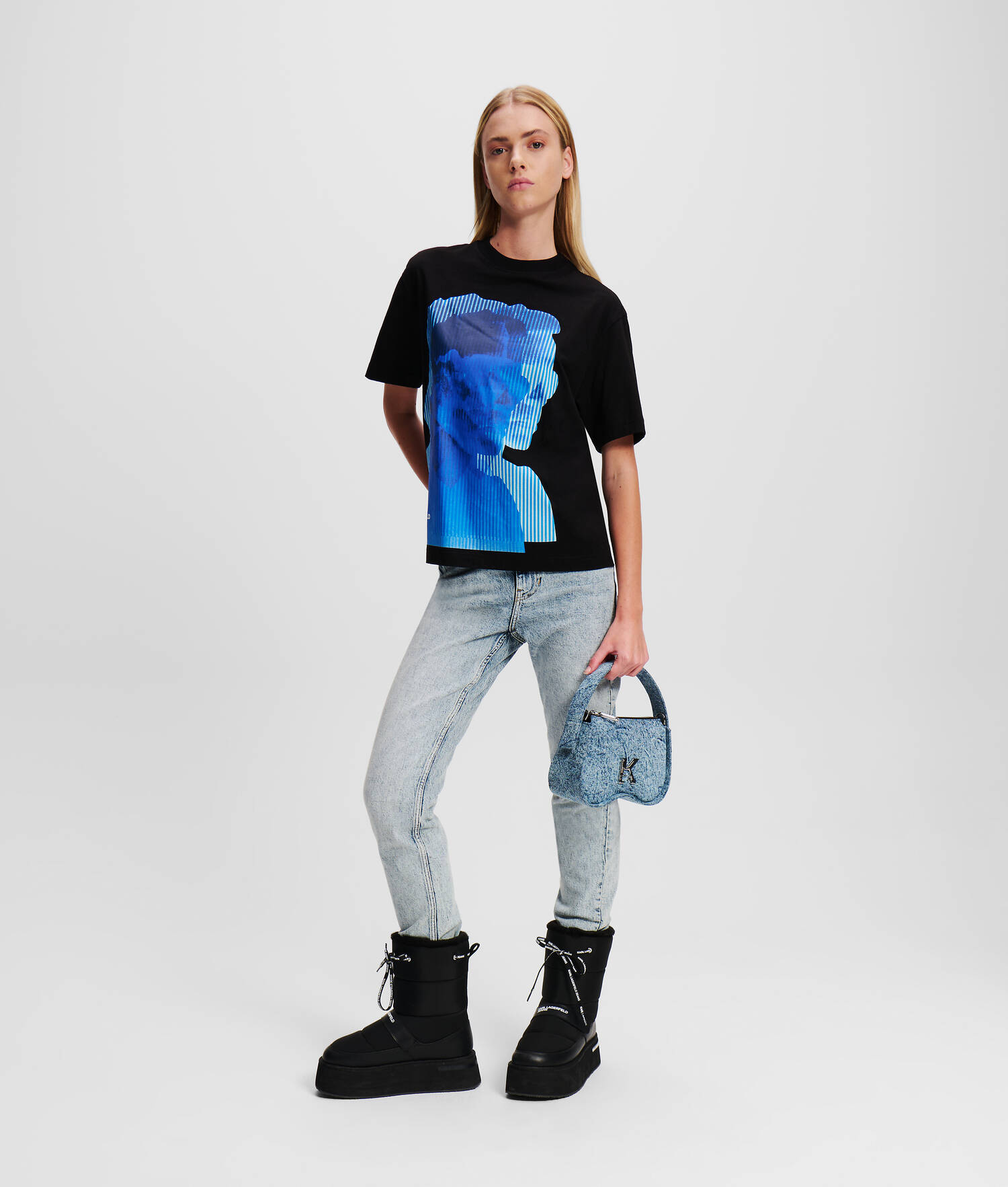 JEAN FUSELÉ TAILLE HAUTE KLJ
