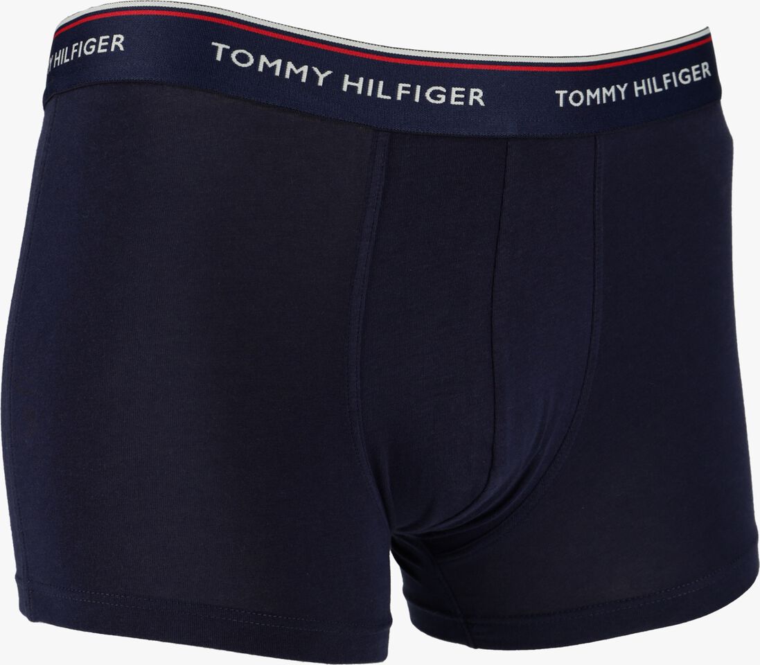 TOMMY HILFIGER UNDERWEAR donkerblauwe tommy hilfiger underwear boxershort 3p trunk