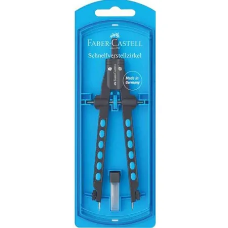 Faber-Castell Schnellverstellzirkel, FACTORY NEON 17, sortiert