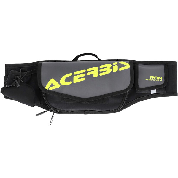 Acerbis - Sacoche banane Ram Pro Logo Noir / Gris / Jaune