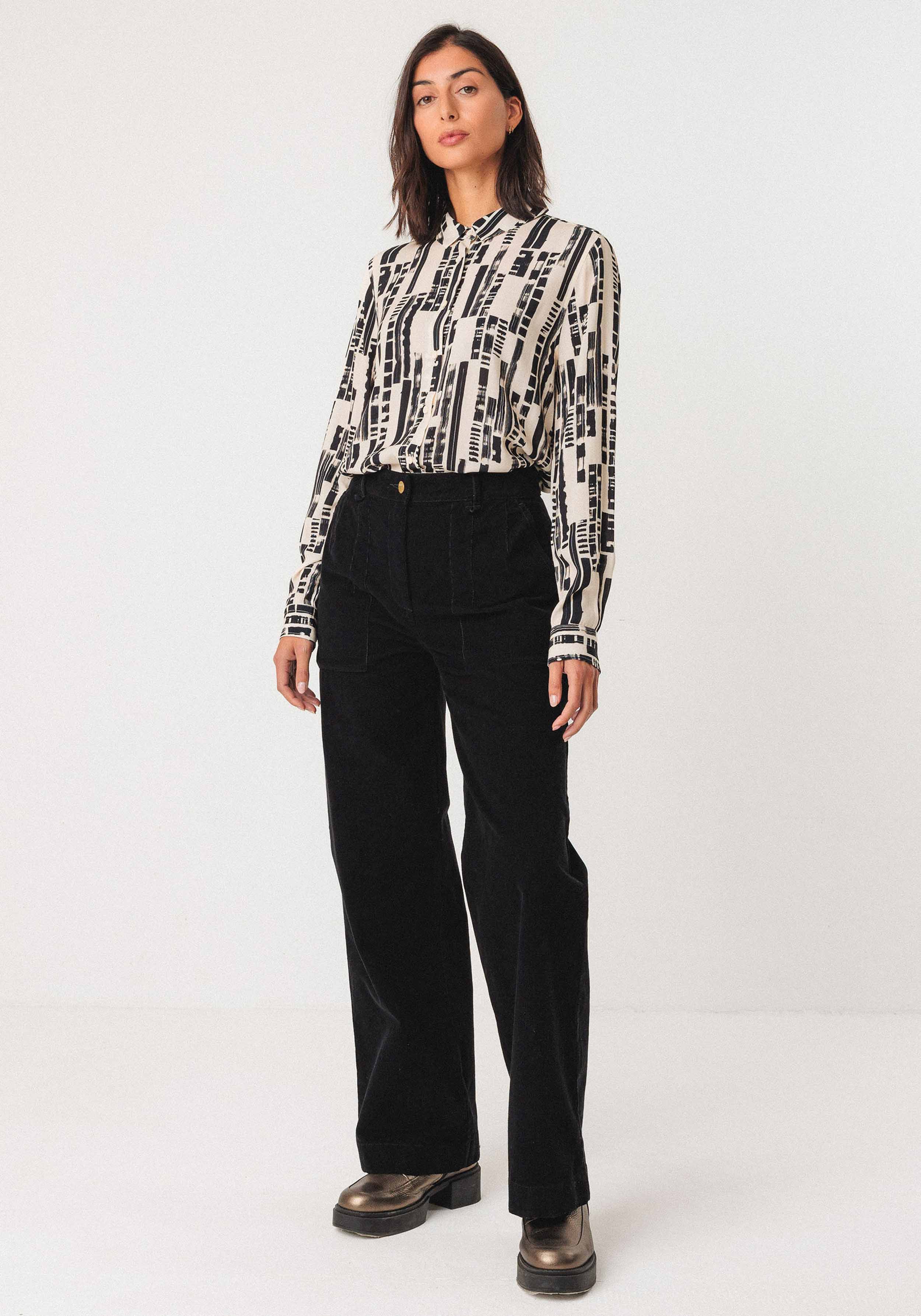 SKFK Bluse Asune Small Brush