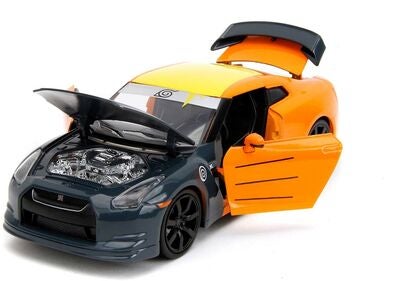 Jada Toys Nissan GT-R 2009 Bil med Naruto Figur